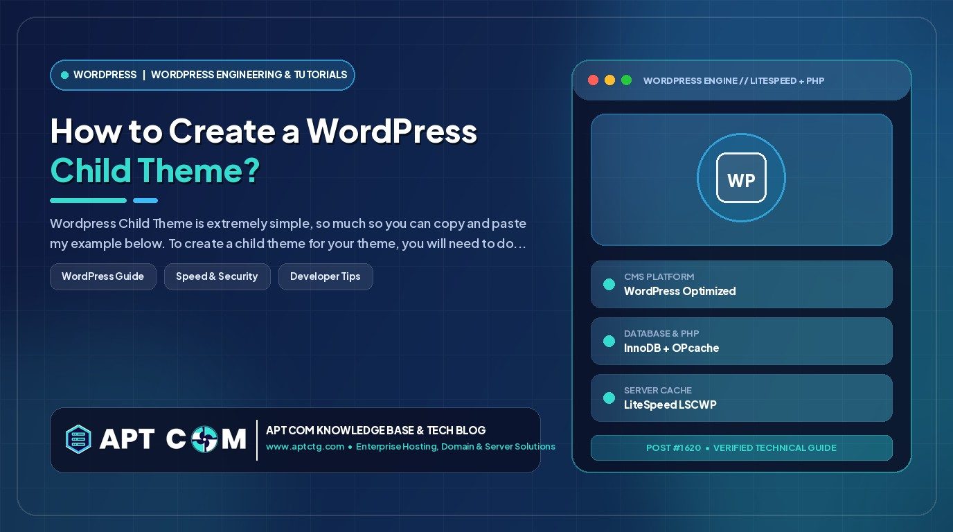 How to Create a WordPress Child Theme?
