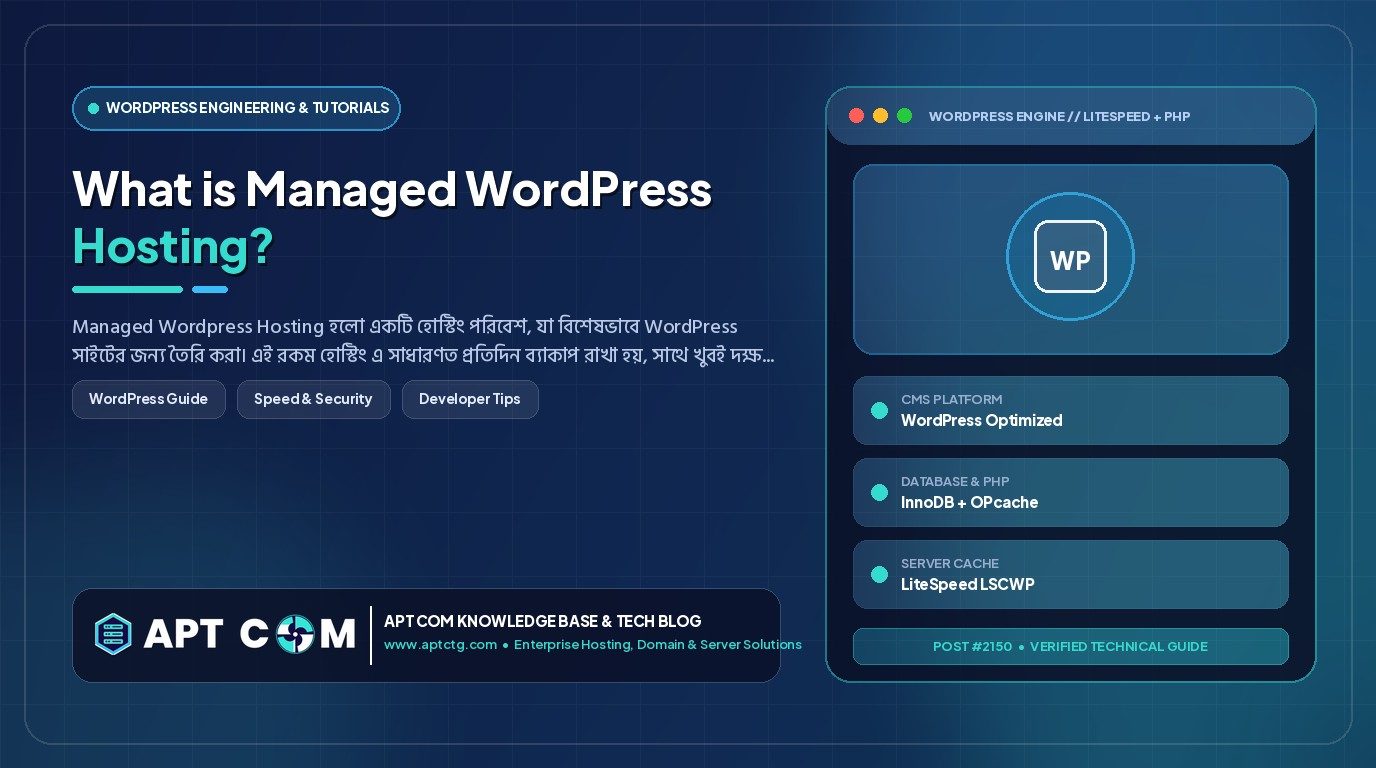 What is Managed WordPress Hosting?