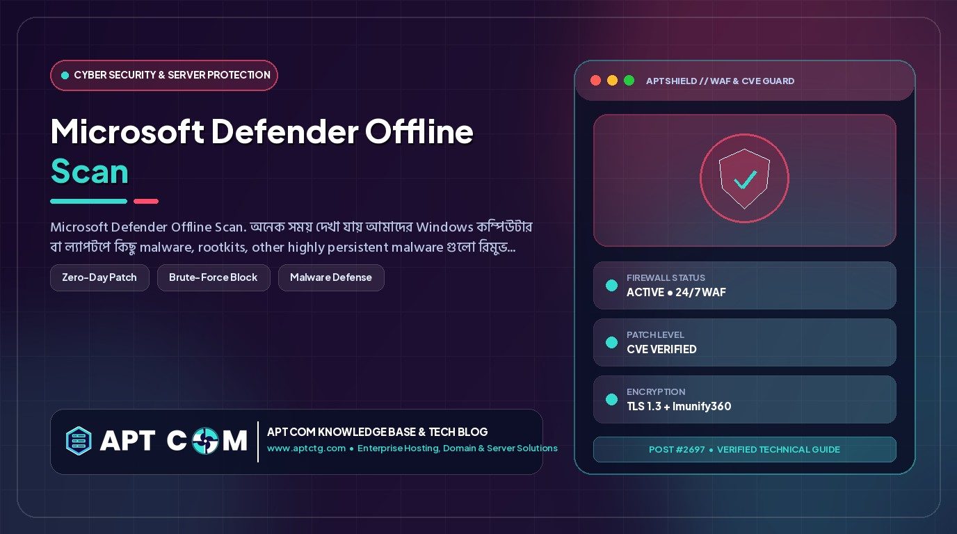 Microsoft Defender Offline Scan