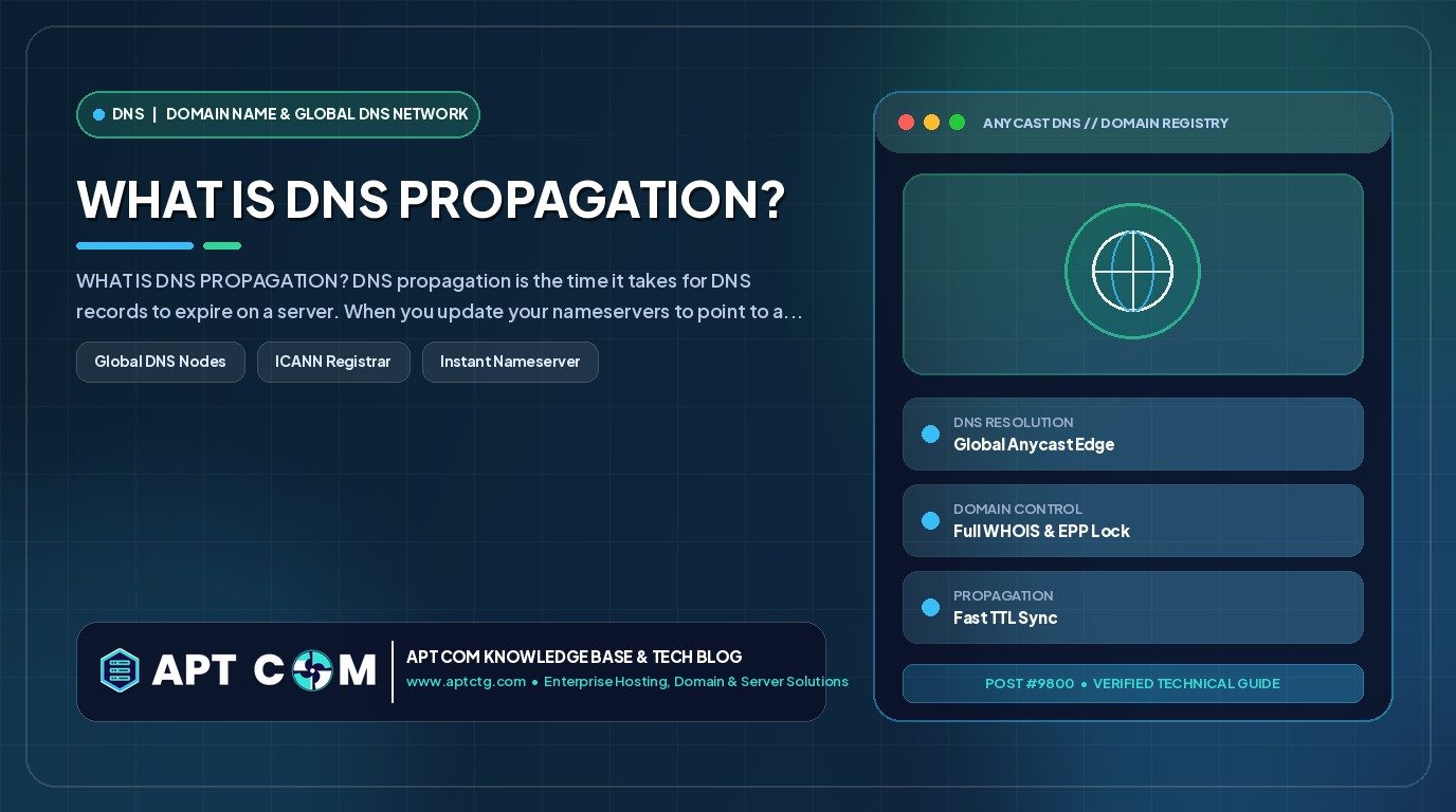 WHAT IS DNS PROPAGATION?